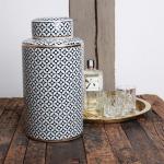 Weiße Asiatische 40 cm Bodenvasen & Vasen für Pampasgras 11 cm aus Keramik 