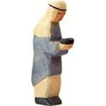Blaue Arabische Margarete Ostheimer Krippenfiguren aus Holz 