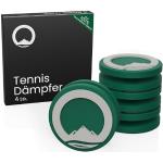 Otaro Tennis Dämpfer - 100% Recycelt - 4 Stück - Premium Dämpfer Tennisschläger - Als Tennisschläger dämpfer, Vibrationsdämpfer Tennis oder Tennis Zubehör (Wimbledon-Grün)