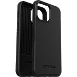 Schwarze iPhone 12 Hüllen Art: Slim Cases aus Kunstfaser für kabelloses Laden 