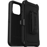 Schwarze OtterBox Defender Series iPhone 14 Pro Hüllen aus Kunstfaser 