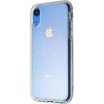 Silberne OtterBox iPhone XR Cases durchsichtig für kabelloses Laden 
