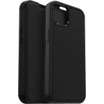 Schwarze OtterBox iPhone 13 Hüllen aus Leder 
