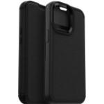 Otterbox Strada Apple iPhone 13 Book Case Pro Leder Schwarz Handyhülle| Kostenlos in 1 Werktag geliefert