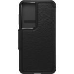 Schwarze OtterBox Strada Series Samsung Galaxy S23 Hüllen aus Kunstfaser 