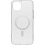 OtterBox Symmetry Series+ - Hintere Abdeckung für Mobiltelefon - antimikrobiell - kompatibel mit MagSafe - Polycarbonat, Kunstfaser - klar - für Apple iPhone 14 Plus