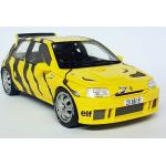 Otto 1/18 - Renault Clio Maxi Presentation 1995 Yellow Resin Model Car