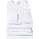 Reduzierte Weiße Langärmelige Otto Kern V-Ausschnitt V-Shirts aus Flanell für Herren Größe XXL 