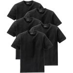 Reduzierte Schwarze Otto Kern Rundhals-Ausschnitt T-Shirts aus Baumwolle für Herren Größe XL 5-teilig 