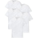 Reduzierte Weiße Otto Kern V-Ausschnitt T-Shirts aus Baumwolle für Herren 5-teilig 