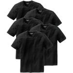 Reduzierte Schwarze Otto Kern V-Ausschnitt T-Shirts aus Baumwolle für Herren Größe L 5-teilig 