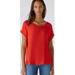 Rote Business Oui Rundhals-Ausschnitt Blusenshirts & Schlusen für Damen Größe XS 