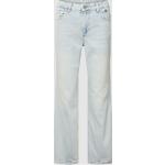 Hellblaue Oui 5-Pocket Jeans aus Baumwollmischung für Damen Größe S 