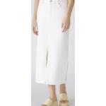 Weiße Oui Jeansröcke aus Baumwolle für Damen Größe L 