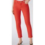 Rote Unifarbene Business Oui Jeggings & Jeans-Leggings aus Denim für Damen Größe XS 