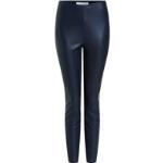 Blaue Vegane Oui Slim Fit Jeans aus Kunstleder für Damen Größe M - versandkostenfrei 