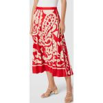 Rote Paisley Oui Midi Midiröcke aus Polyester für Damen Größe M 