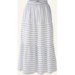 Weiße Oui Maxi Maxiröcke ohne Verschluss aus Baumwolle für Damen Größe M für den für den Winter 