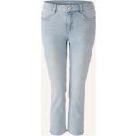 Blaue Oui Skinny Jeans aus Baumwolle für Damen Größe L 