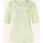 Hellgrüne Oui T-Shirts aus Baumwolle für Damen Größe L 