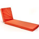 Outbag Flat Plus Liegenauflauge Sitzkissen Liegestuhl wetterfest 60 x 185 cm Auflage Gartenliege Orange