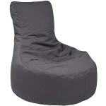 Reduzierte Anthrazitfarbene OUTBAG Outdoor Sitzsäcke aus Stoff Breite 50-100cm, Höhe 50-100cm 