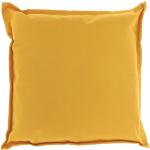 Gelbe Unique Living Quadratische Sitzkissen & Bodenkissen 50x50 
