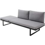 Anthrazitfarbene Moderne Lounge Sofas aus Aluminium Breite 50-100cm, Höhe 200-250cm, Tiefe 50-100cm 