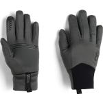 Anthrazitfarbene Outdoor Research Sensor Nachhaltige Touchscreen-Handschuhe aus Polyester für Herren Größe L für den für den Winter 