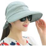 Reduzierte Graue Outdoorhüte für Damen Einheitsgröße für den für den Sommer 