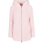 Allwetterjacke URBAN CLASSICS "Urban Classics Damen Ladies Sherpa Jacket" pink Jacken Übergangsjacken
