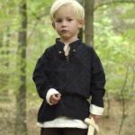 Schwarze Mittelalter-Hemden & Mittelalter-Blusen für Kinder 