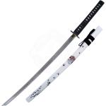 Weiße Samurai-Schwerter 