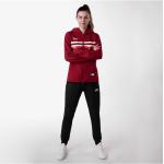 Outfitter Ocean Fabrics Jogginganzug Damen, rot, M rot/ schwarz