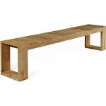 Reduzierte Moderne Nachhaltige Gartenmöbel Holz aus Teakholz Breite 150-200cm, Höhe 200-250cm, Tiefe 0-50cm 5 Personen 