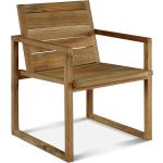 Reduzierte Moderne Outflexx Nachhaltige Gartenstühle & Balkonstühle aus Teakholz Outdoor Breite über 500cm, Höhe über 500cm, Tiefe über 500cm 