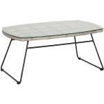 Reduzierte Braune Moderne OUTLIV. Lounge Tische aus Eisen Breite 100-150cm, Höhe 0-50cm, Tiefe 50-100cm 