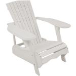 Reduzierte Weiße OUTLIV. Adirondack Chairs lackiert aus Akazie Breite 50-100cm, Höhe 50-100cm, Tiefe 50-100cm 3 Personen 