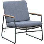 Reduzierte Schwarze OUTLIV. Lounge Sessel aus Stahl Breite 50-100cm, Höhe 50-100cm, Tiefe 50-100cm 