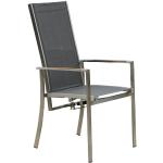 Reduzierte Dunkelgraue OUTLIV. Gartenstühle Metall aus Edelstahl stapelbar Breite 50-100cm, Höhe 100-150cm, Tiefe 50-100cm 