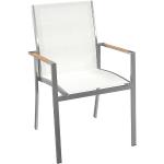 Reduzierte Weiße OUTLIV. Gartenstühle Metall aus Edelstahl rostfrei Breite 50-100cm, Höhe 50-100cm, Tiefe 50-100cm 