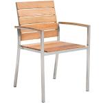 Silberne Moderne OUTLIV. Teakholz-Gartenstühle aus Teakholz Outdoor Breite 50-100cm, Höhe 50-100cm, Tiefe 50-100cm 