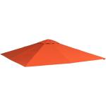 Orange Outsunny Pavillondächer UV-beständig 3x3 
