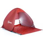Outsunny Pop-Up Zelt für 2 Personen rot