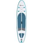 Outsunny SUP-Board »Surfboard«, longboard, (Set, 1 tlg., 1 x Wasser schwimmende Plattform), ohne Paddel, blau
