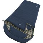 Outwell Camper Lux Deckenschlafsack 235 cm Reißverschluss rechts dunkelblau Reißverschluss rechts