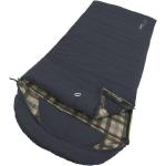 Outwell Camper Lux Deckenschlafsack, 235x90cm, dunkelblau, Zipper rechts