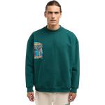 Grüne Oversize Carlo Colucci Herrensweatshirts aus Baumwolle Größe M für den für den Sommer 
