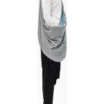 Schwarze Melierte Sportliche Schultertaschen & Shoulderbags aus Baumwolle klein 