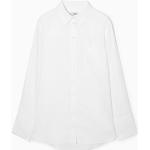 Weiße Oversize Langärmelige COS Damenlangarmhemden aus Spitze Größe L für den für den Sommer 
